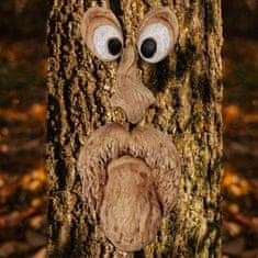 Záhradná dekorácia na strom Starý usmievavý muž – tvár B | SCULPTURE