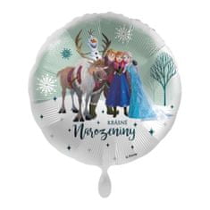 Balón fóliový Frozen 2 - Krásne narodeniny - Ľadové kráľovstvo - 43 cm