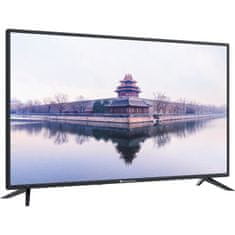 VERVELEY CONTINENTAL EDISON CELED40HD22B6, Full HD 40'' (101 cm) LED TV, 3xHDMI, 2xUSB, čierny.